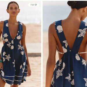 Anthropologie - Celandine Sleeveless Swing Knee-Length Dress